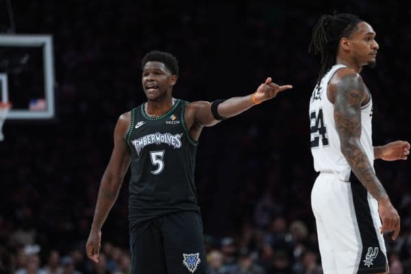 Anthony Edwards 'Unsure' How Timberwolves Get Over the Hump After Playoff Exit to Spurs