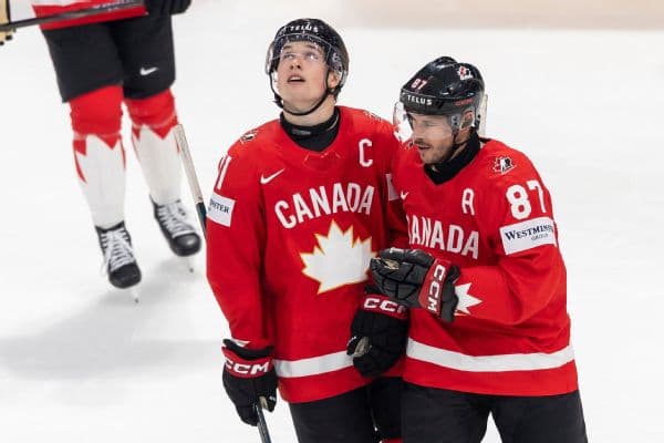 Sidney Crosby Tallies Four Assists as Canada Overpowers Denmark at IIHF World Championship