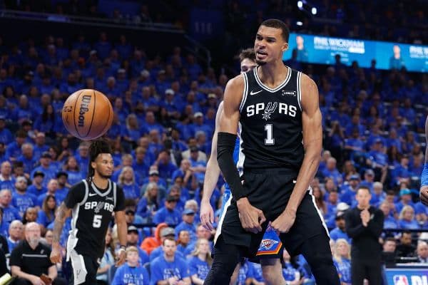 Victor Wembanyama Explodes for 41 Points as Spurs Stun Thunder in Game 1