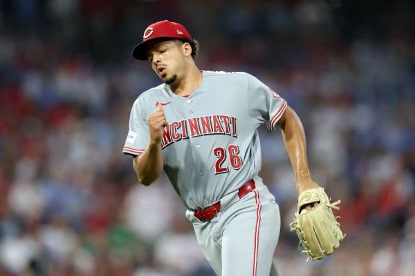 Chase Burns Dazzles in Reds Win Despite Taking 108.8 MPH Liner Off Bryce Harper