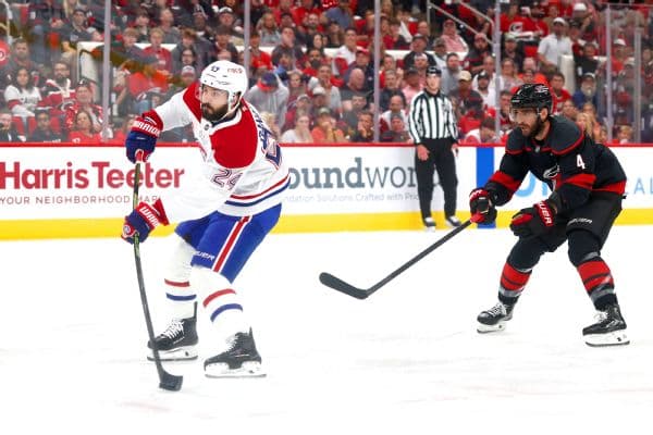 Montreal Canadiens Dominant in 6-2 Game 1 Victory Over Carolina Hurricanes