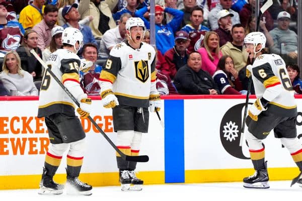Vegas Golden Knights Secure 2-0 Series Lead Over Colorado Avalanche