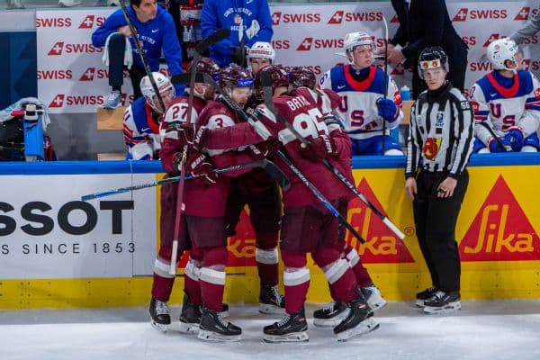 Latvia Stuns United States with 4-2 Victory at Ice Hockey World Championship