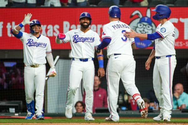 Texas Rangers Explode for 8-Run First Inning One Night After Being No-Hit