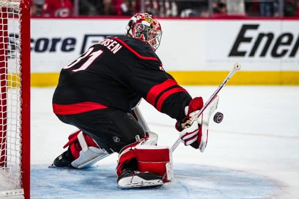 Frederik Andersen Leads Hurricanes to Game 5 Win Following Death of Agent Claude Lemieux