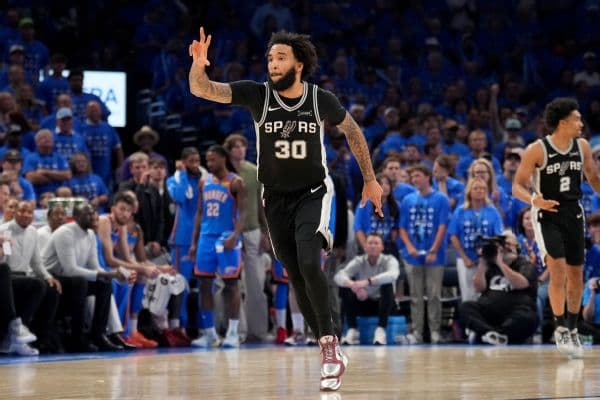 Julian Champagnie Signs 3-Year, $45 Million Extension with San Antonio Spurs