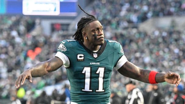 A.J. Brown Claims He Always Owned a Patriots Rug, Even as an Eagle - Fans Are Skeptical