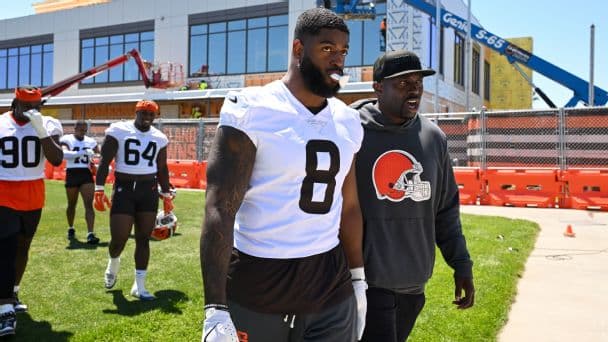 Jared Verse and Dillon Gabriel Both Sporting No. 8 as New-Look Cleveland Browns Roster Takes Shape