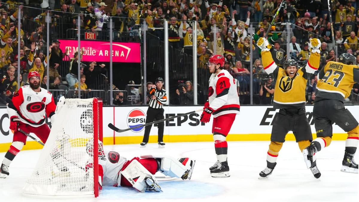 Golden Knights vs. Hurricanes Game 3: Vegas Outlasts Carolina in Double OT Thriller