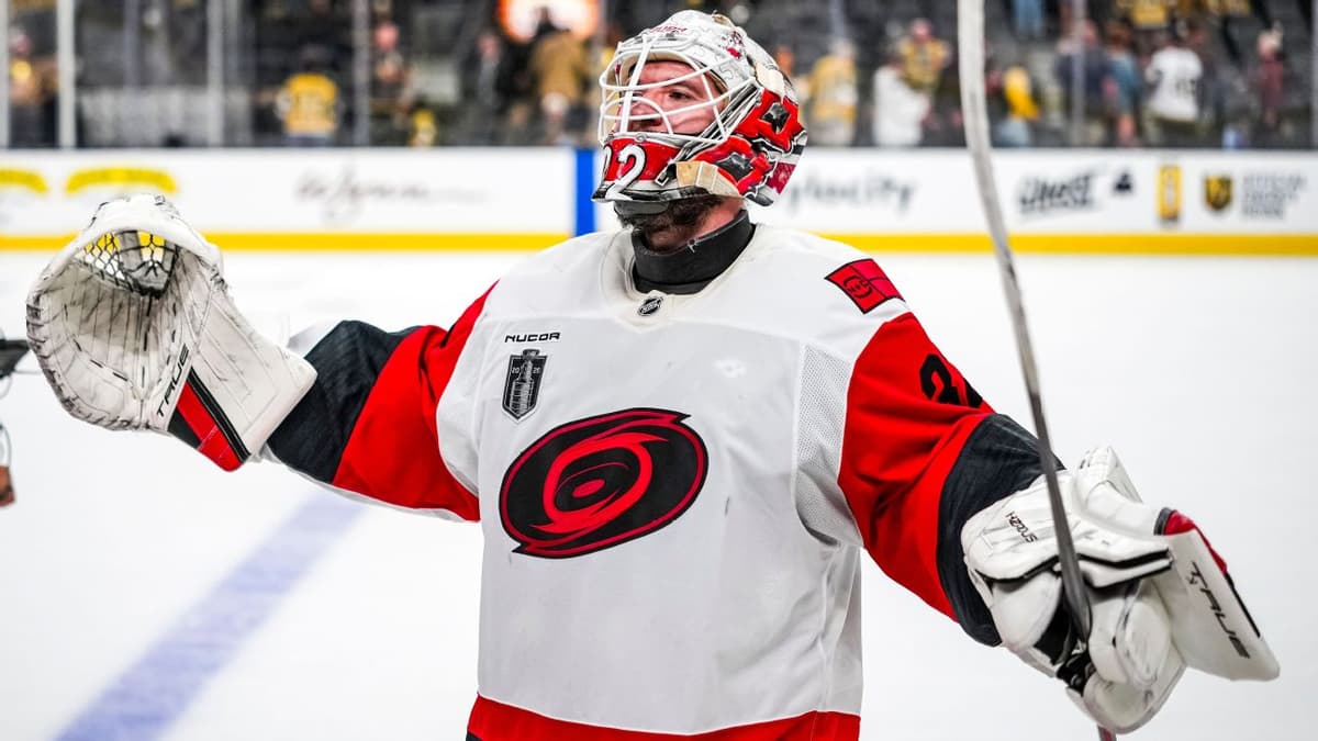 Brandon Bussi Likely to Start Game 5 of Stanley Cup Final for Carolina Hurricanes