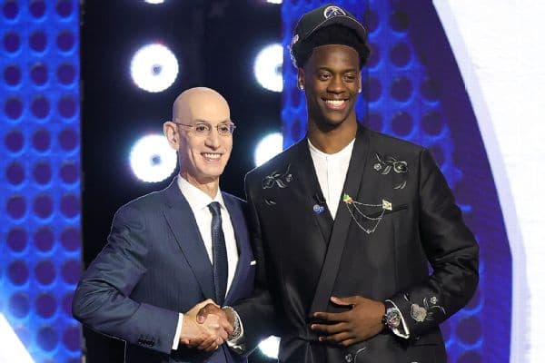 AJ Dybantsa Unveils No. 4 Jersey as Washington Wizards Welcome the No. 1 Overall Pick