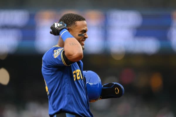 Mariners Star Julio Rodriguez Exits Game After Being Hit in Helmet by Throw