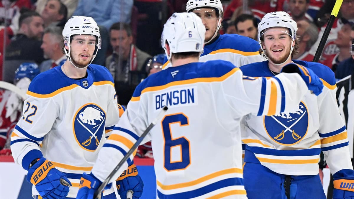 Goaltender Change Sparks Buffalo Sabres' 8-3 Rally in Game 6 Win Over Canadiens