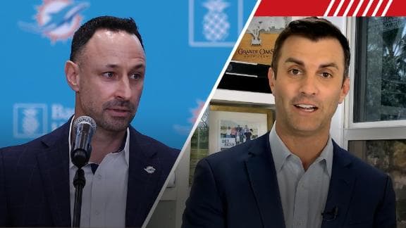 Dolphins GM Jon-Eric Sullivan Noncommittal on Tua Tagovailoa: 'Work to Do' at QB