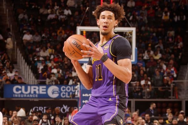 Lakers Center Jaxson Hayes Suspended One Game for Pushing Wizards Mascot