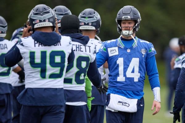 Seahawks GM John Schneider Says Sam Darnold Hasn't Flinched Despite Postseason Injury