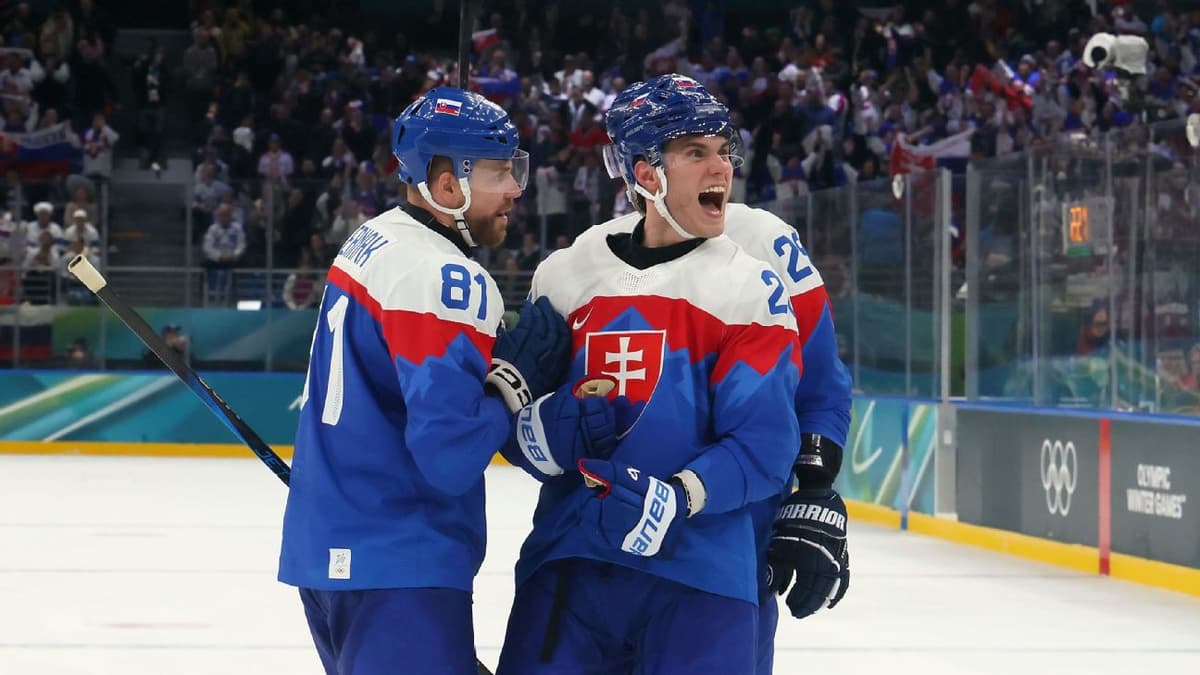 Juraj Slafkovsky Leads the Way as Slovakia Upsets Finland 4-1 in Olympic Opener