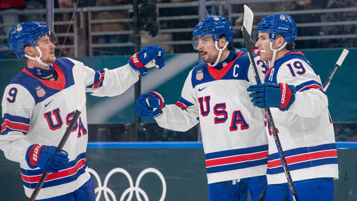 Team USA Dominates Latvia 5-1 to Take Control of Group C in 2026 Olympic Opener