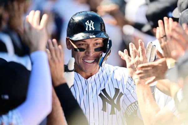Aaron Judge Smashes Two Home Runs in Yankees Spring Training Debut