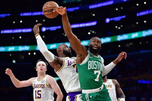 LeBron James Endorses Jaylen Brown for NBA MVP After Celtics Beat Lakers