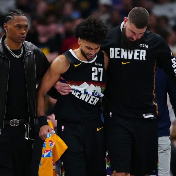Jamal Murray Injury: Nuggets Star Exits Game Against Knicks After Ankle Sprain