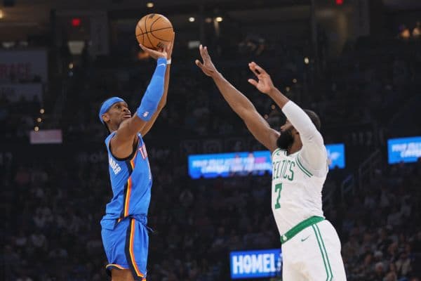 Shai Gilgeous-Alexander Breaks Wilt Chamberlain’s NBA Record for Consecutive 20-Point Games