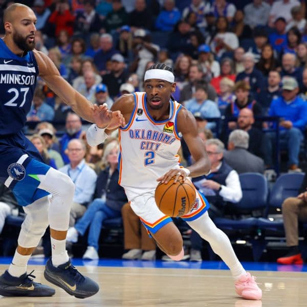 Shai Gilgeous-Alexander Extends Historic 20-Point Streak in Thunder Victory Over Timberwolves