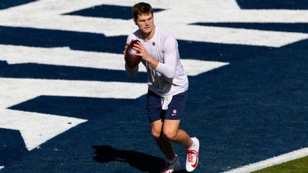 Drake Maye Leads New England Patriots Offseason Workouts at Florida Atlantic University