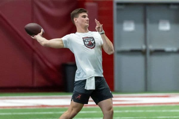 Alabama QB Ty Simpson Makes Bold First-Round Claim After Impressive Pro Day Performance