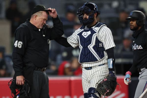 Veteran Umpire Ron Kulpa Forced to Exit Marlins-Yankees Game After Foul Ball Injury