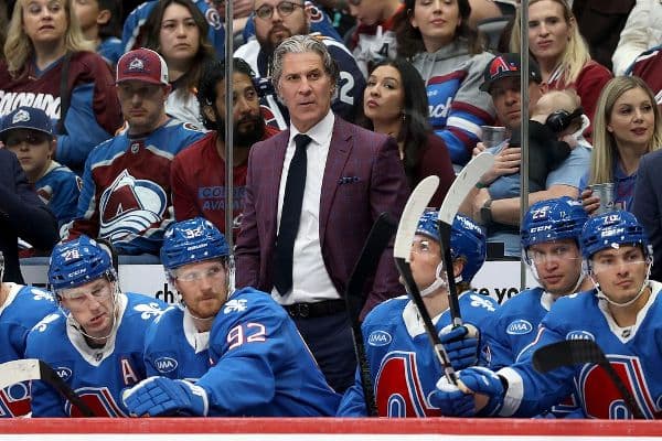 Avalanche Coach Jared Bednar Hospitalized After Being Hit by Puck in Vegas