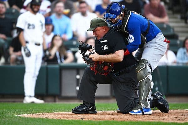Umpire Brian O'Nora Forced to Exit Cubs-White Sox Game After Foul Ball Injury
