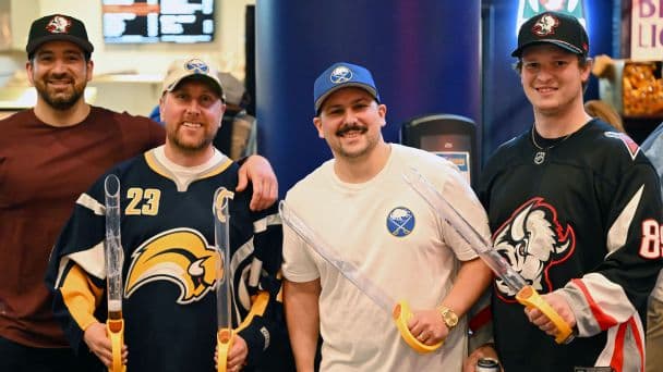 Buffalo Sabres Bring Back Iconic Beer Sabres for High-Stakes Game 7 Against Canadiens