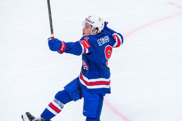Ryan Leonard Leads Team USA to Thrilling Shootout Victory Over Germany at Ice Hockey Worlds