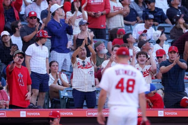Reid Detmers Dominates with Career-High 14 Strikeouts as Angels Sweep Rangers