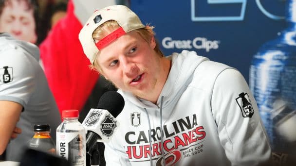 Hurricanes’ Jackson Blake Earns ‘A for Effort’ for Stanley Cup Playoff Beard