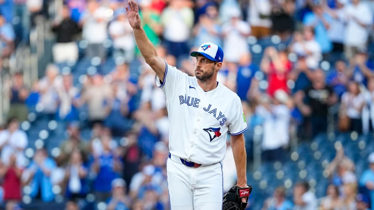 Blue Jays Place Max Scherzer on 15-Day Injured List with Back Spasms