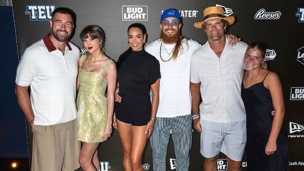 Taylor Swift Joins Travis Kelce at Tight End University Ahead of Summer Wedding