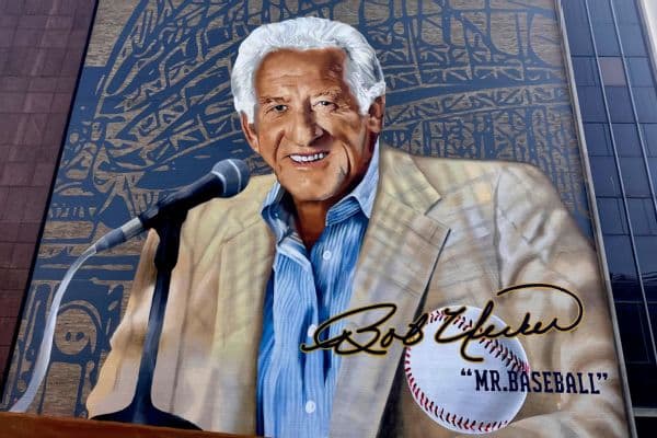 Milwaukee Unveils Massive Bob Uecker Mural to Honor Late Brewers Legend