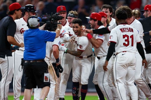 Brayan Rocchio Walk-Off Home Run Propels Guardians Into First Place Over White Sox